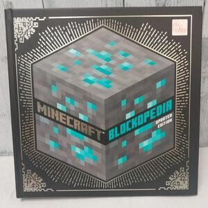 2021 Mojang Minecraft Blockopedia Updated Edition Hardback Strategy Guide Book